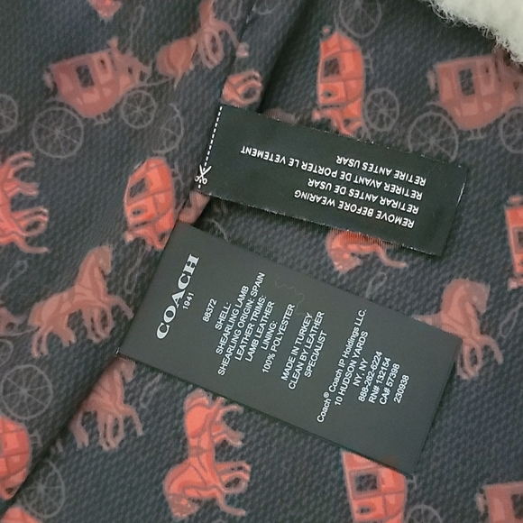 Coach Shearling Coat - Picture 11 of 13